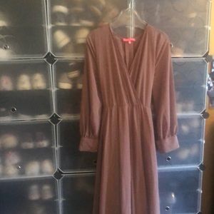 Gorgeous full length dress for us tall girls size medium by XTAREN!!